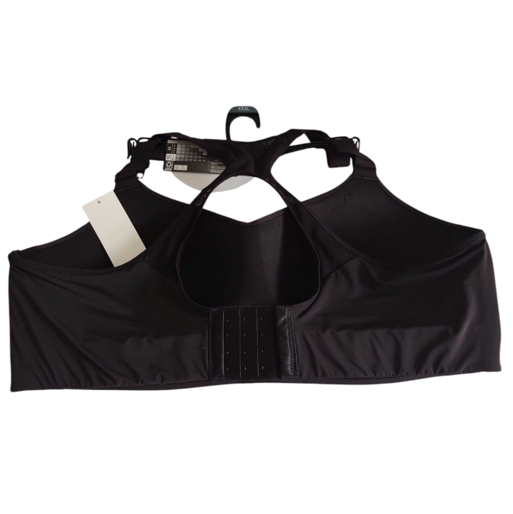 Avia XXXL (D-DD) Non Wire High Support Black Bra *Flawed* - Picture 2 of 14